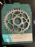 AbsolutBlak Oval Chainring for Shimano Crank 12 speed