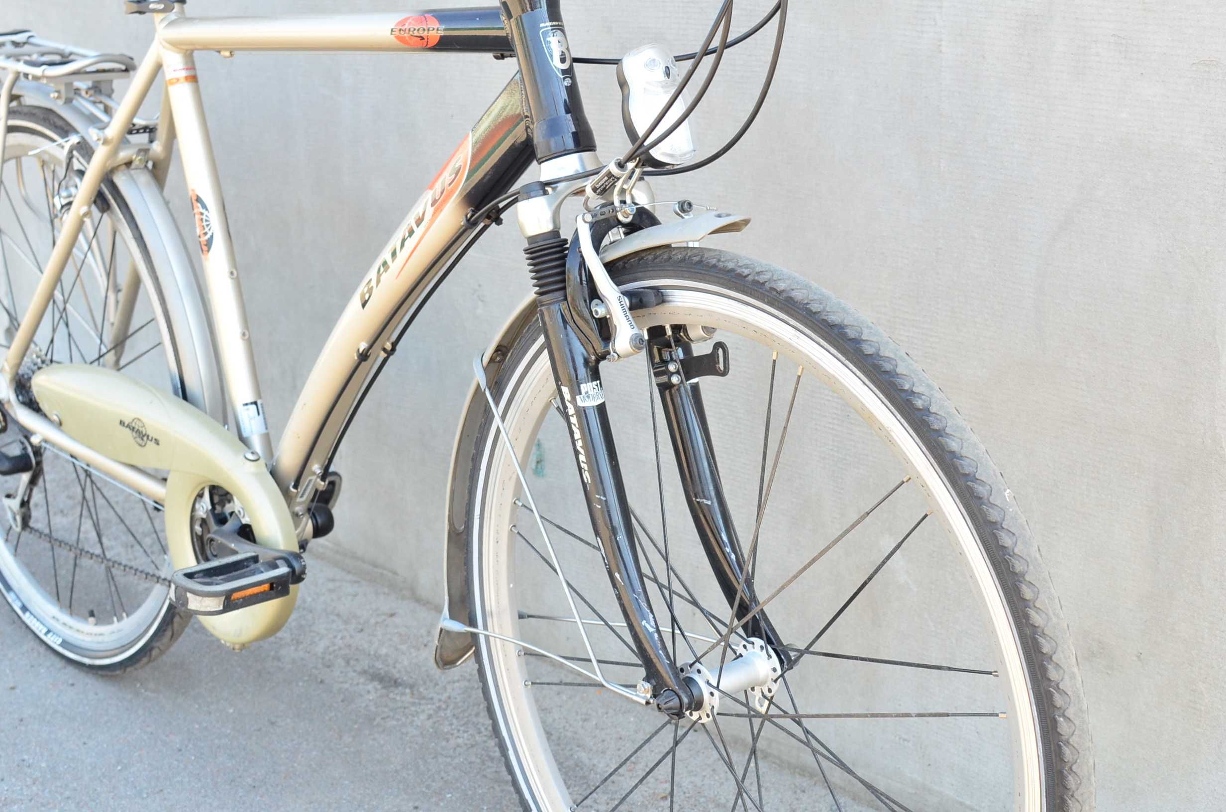Гібридний велосипед Batavus Compas 28" L бронзовий