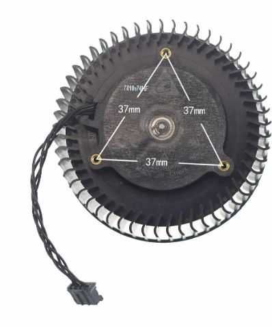 BFB0712HF 65mm 12V 1.8A 4Pin wentylator karty graficznej NVIDIA GTX Ti