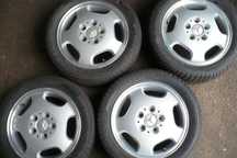 Felgi Aluminiowe 5X112 15" Mercedes Klasa A Oryginał Komplet Polerka