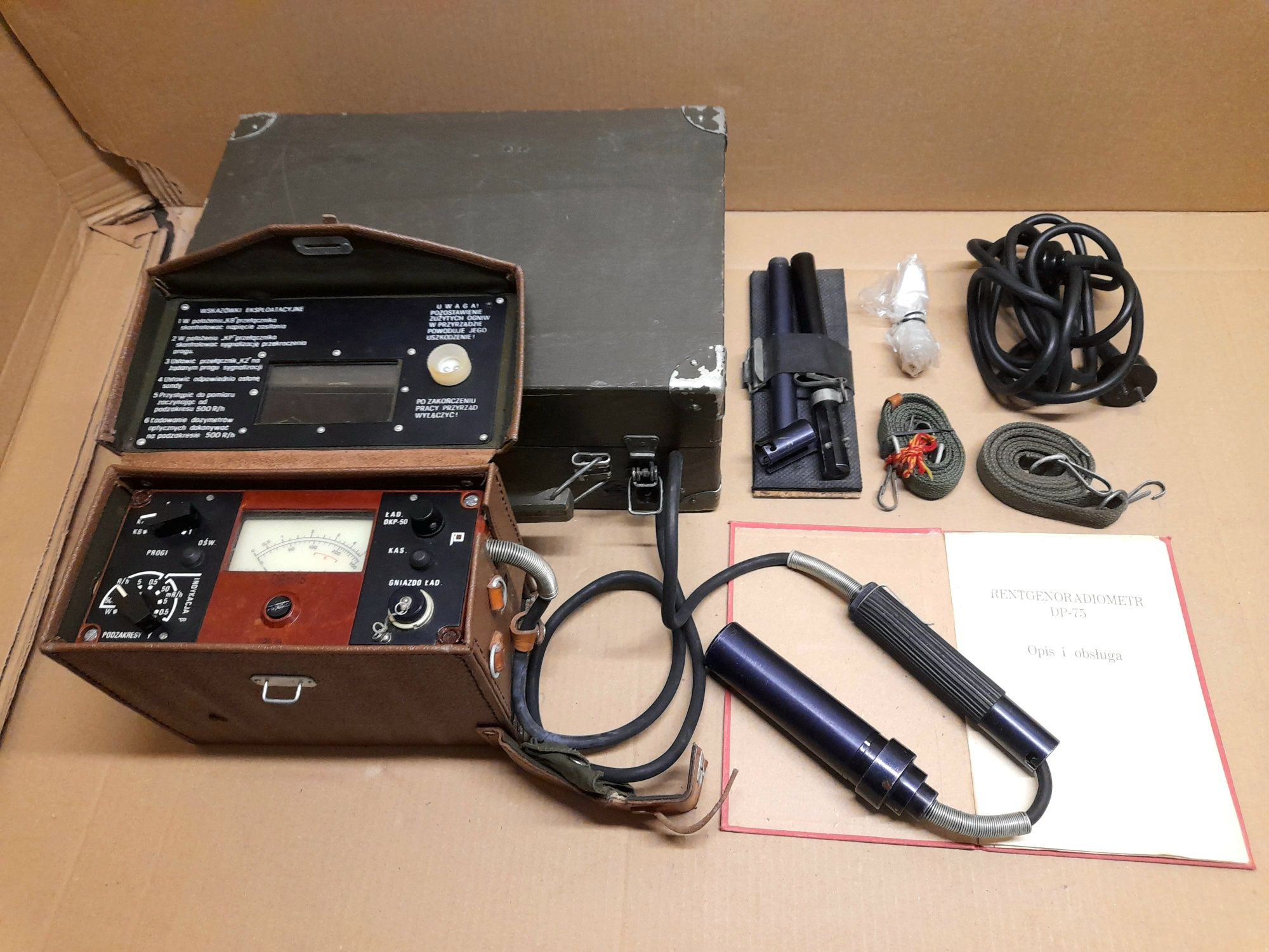 Rentgenoradiometr dp75 wykrywacz promieniowania dp 75