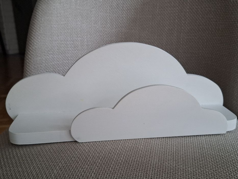 Półki chmurki do pokoju dziecięcego, półki na książki, zabawki