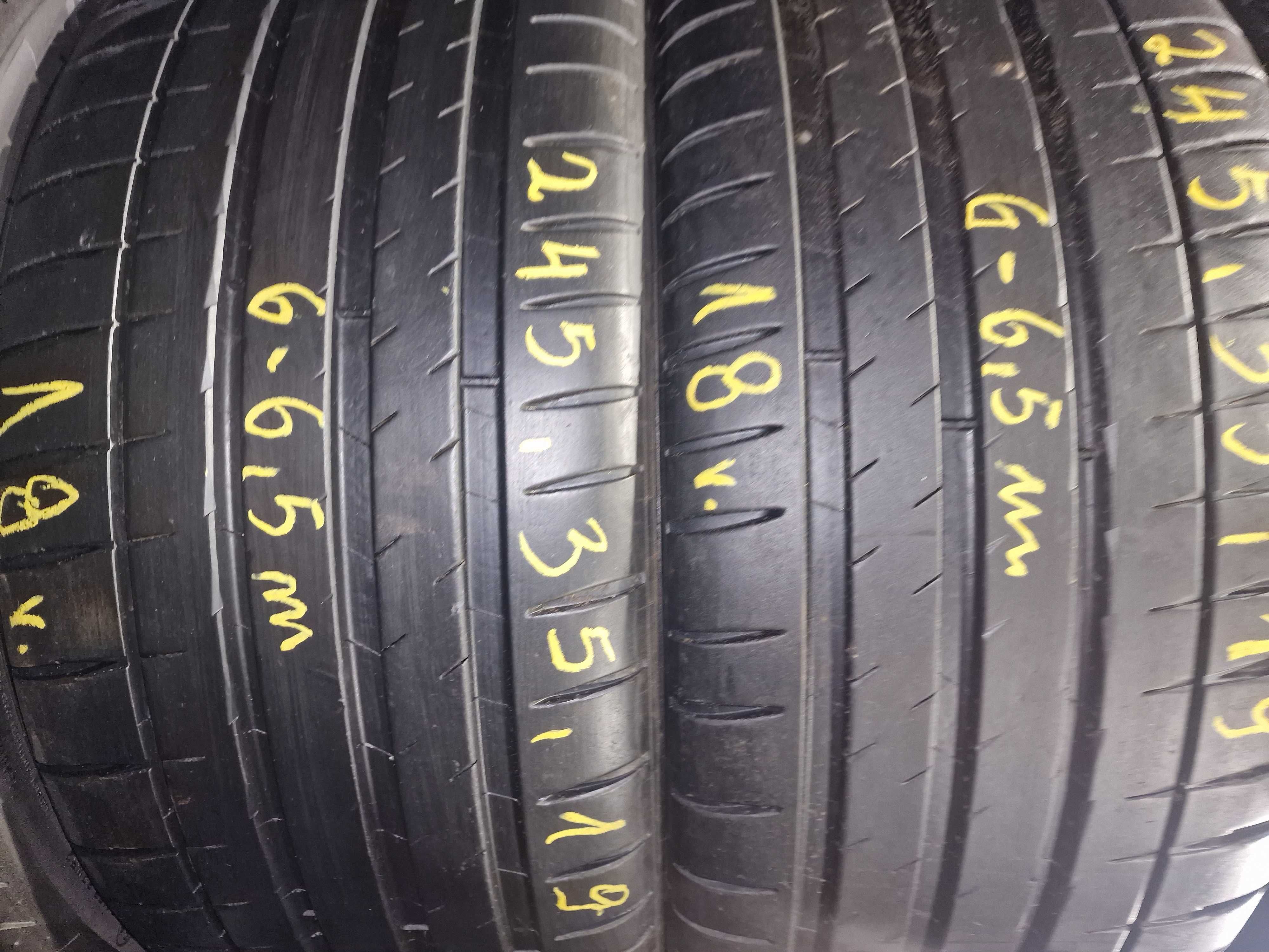 245/35/19 Michelin pilot 4S super para 6,5m z 18r.