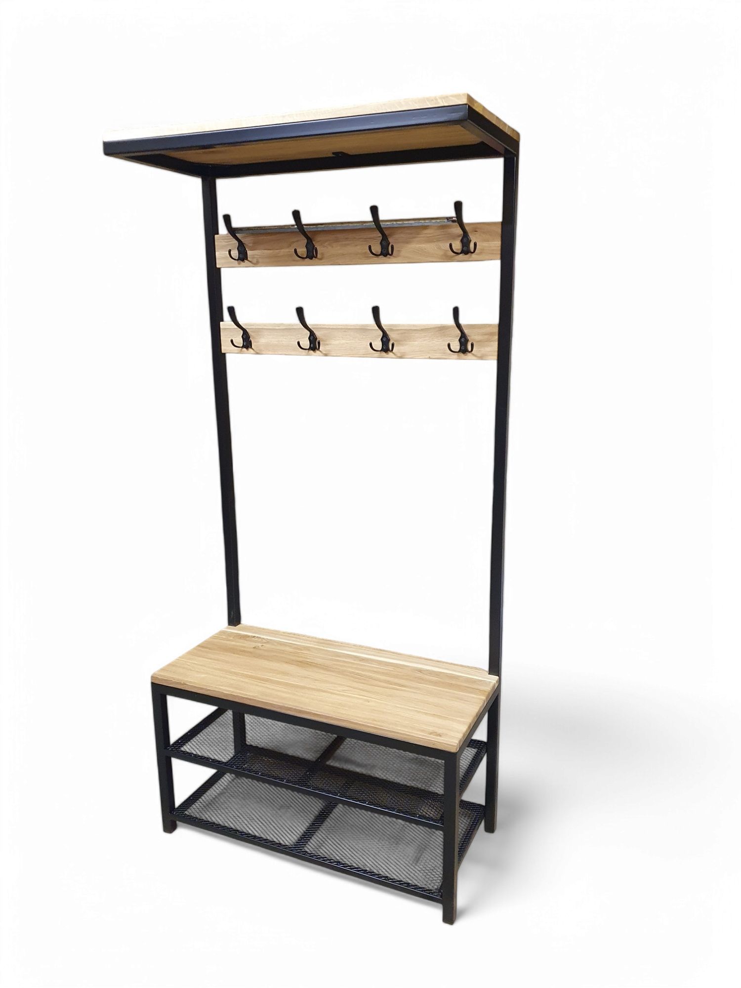 Wieszak do przedpokoju w stylu loft