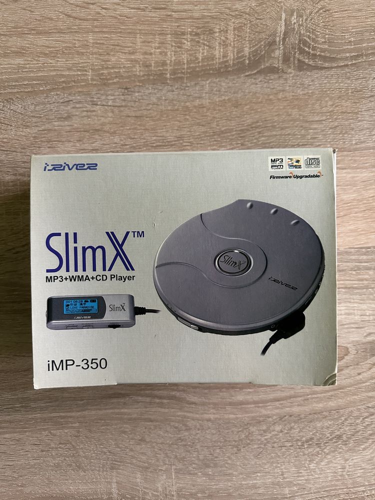 MP3/CD/WMA-плеєр iRiver SlimX iMP-350 з FM приймачем