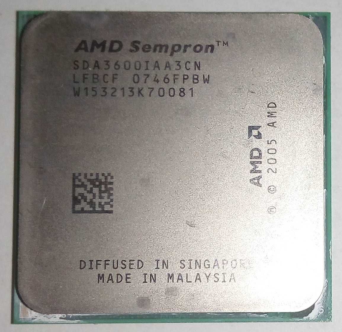Процессор AMD Sempron 3600+ sAM2 SDA3600IAA3CN