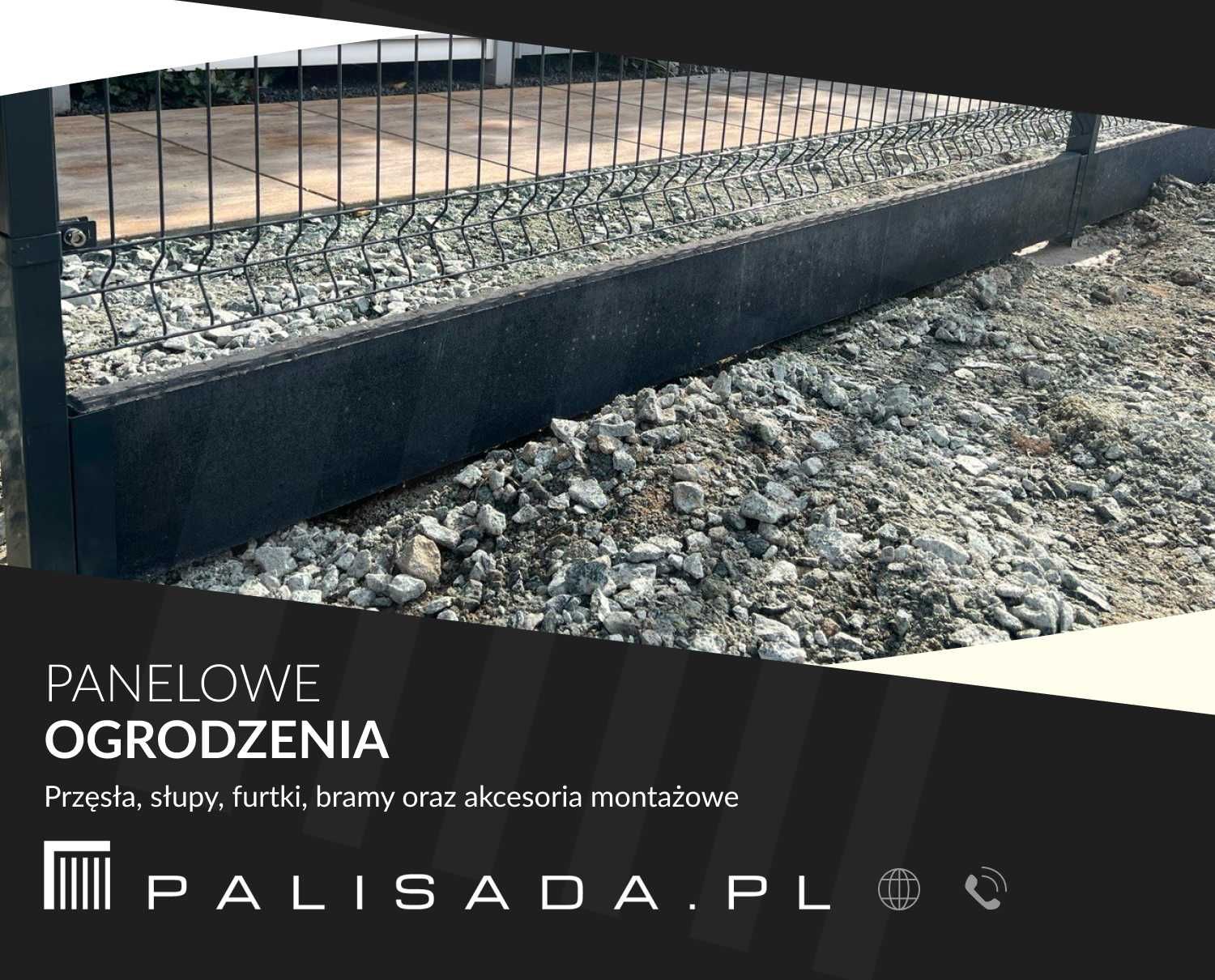 Podwalina pod ogrodzenie Płyta betonowa 20 i 25cm Podmurówka z dostawą