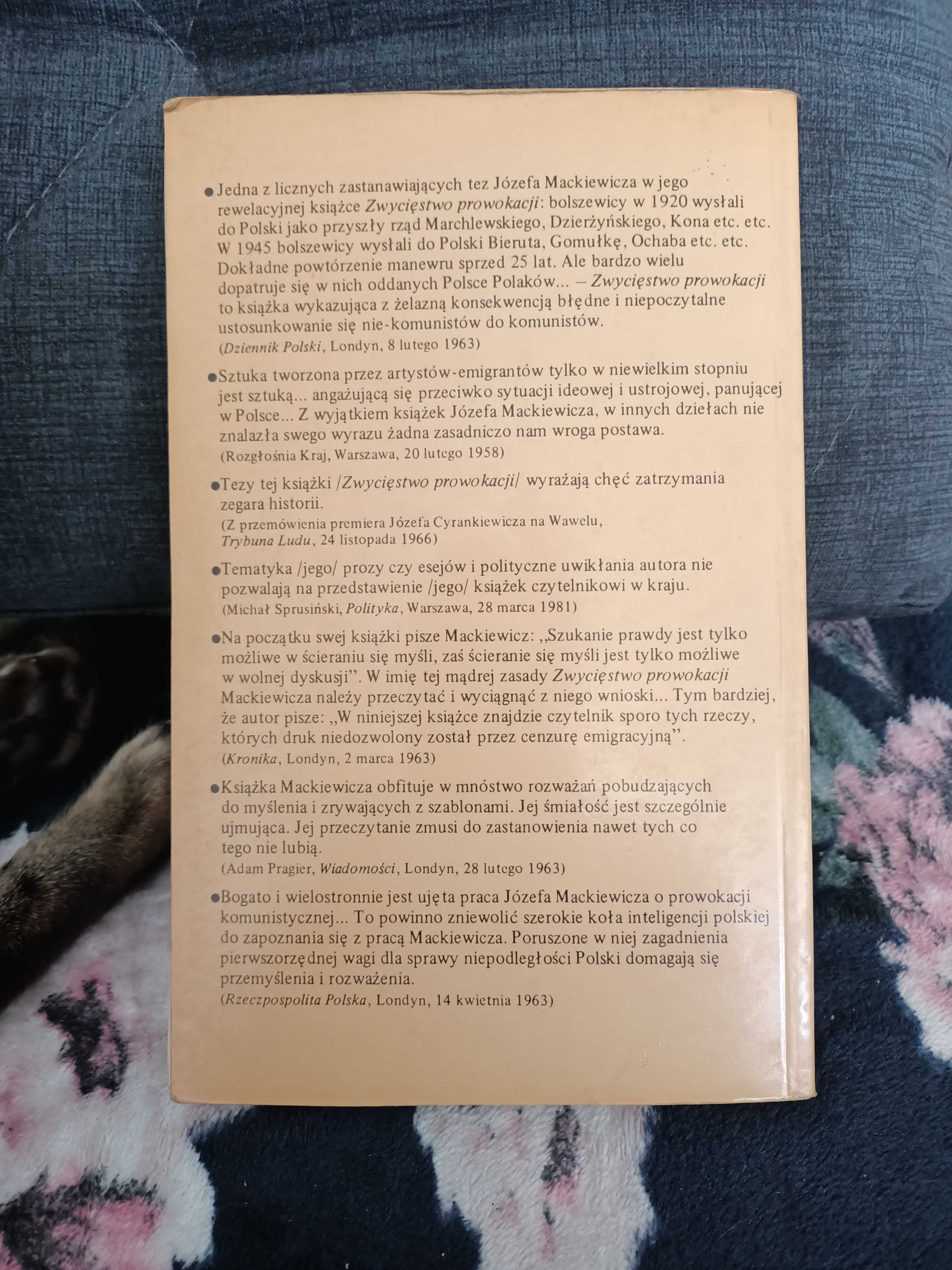 Mackiewicz J. - Zwycięstwo prowokacji. /-/