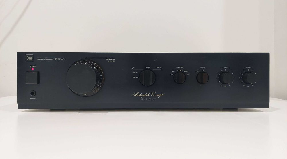 Amplificador DUAL PA-5060 "Audiophile Concept" c/2x85w (Impecável)*