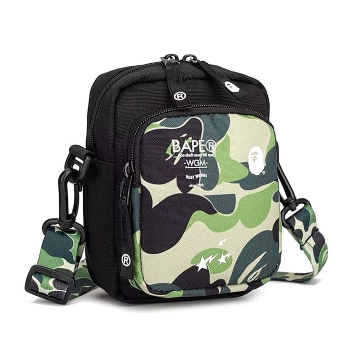 Месенджер сумка bape бейп сумка через плече
