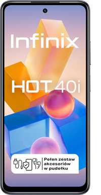 Smartfon INFINIX Hot 40i Black 8/256GB INFINIXHOT40IBLACK