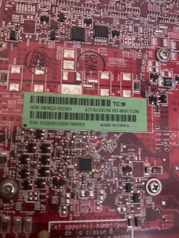 Видеокарта ati Radeon HD 4850 512mb