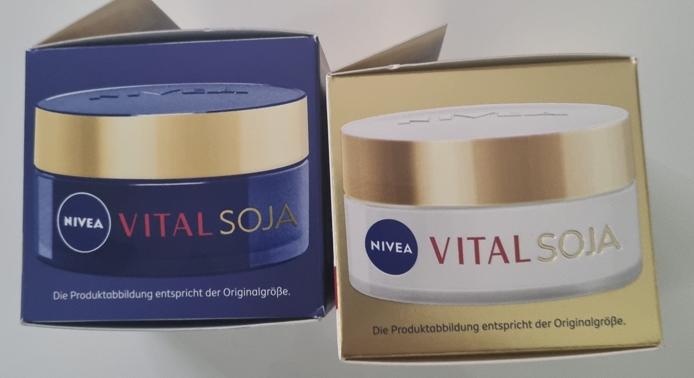 Zestaw kremów Nivea Soja Anti-Age