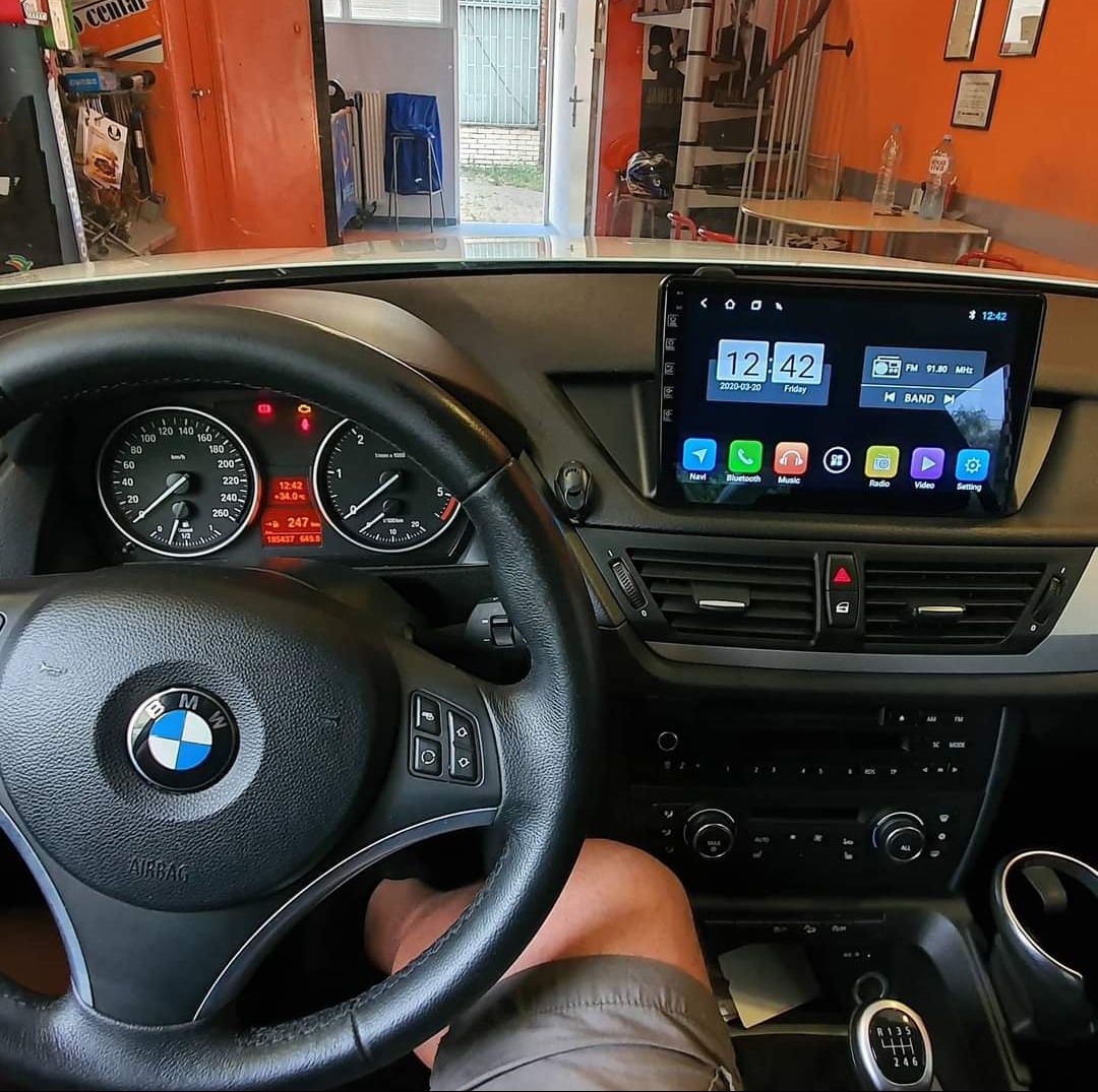 Rádio Android 13 com GPS BMW X1 E84 (Novo)