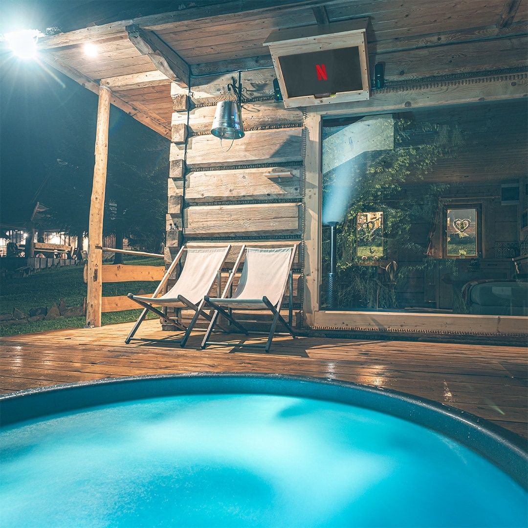 Nowy domek z jacuzzi sauna cisza agroturystyka Zakopane noclegi