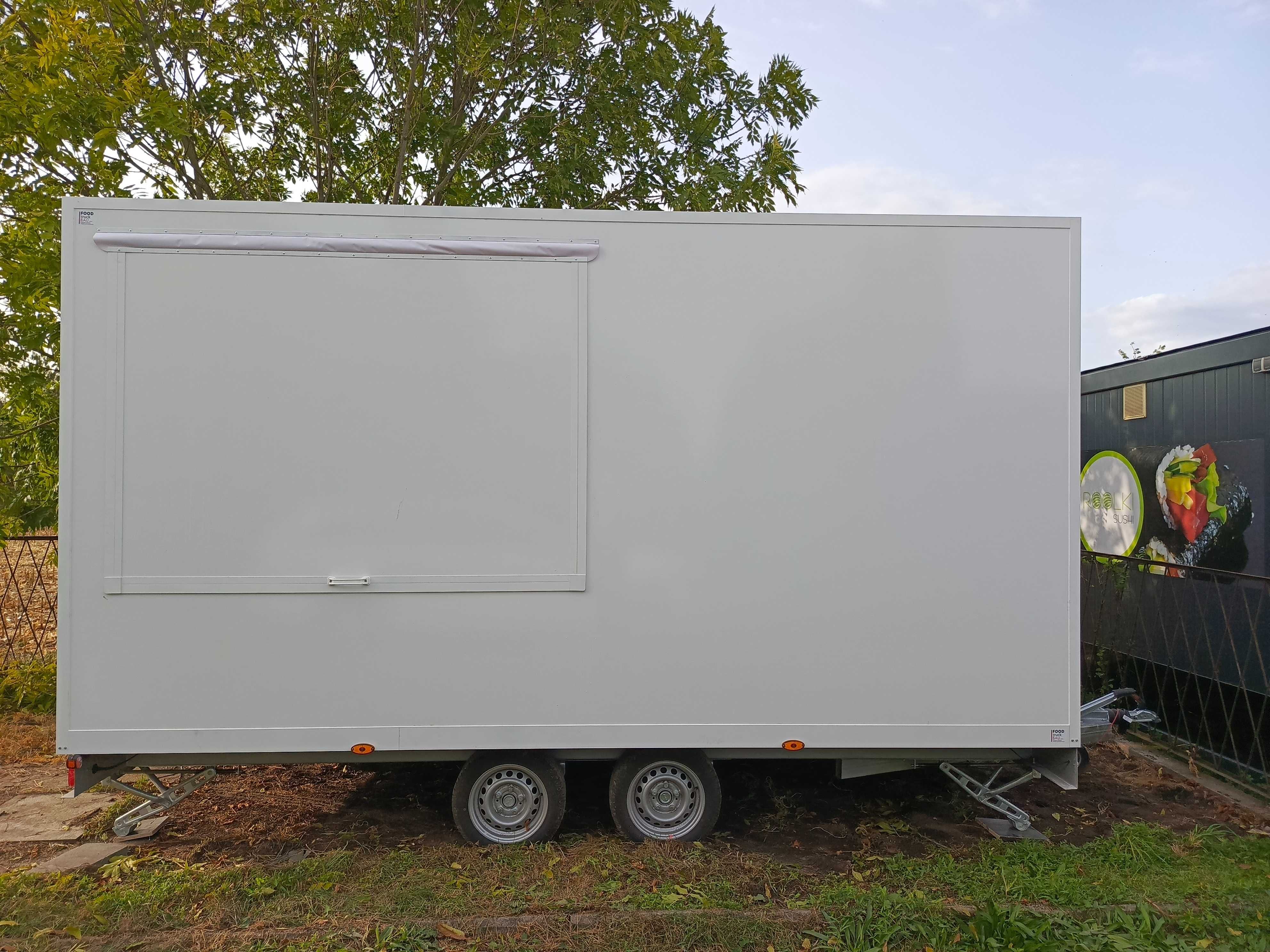 Przyczepa gastronomiczna FOODTRUCK NOWA 3m x 2,1 m