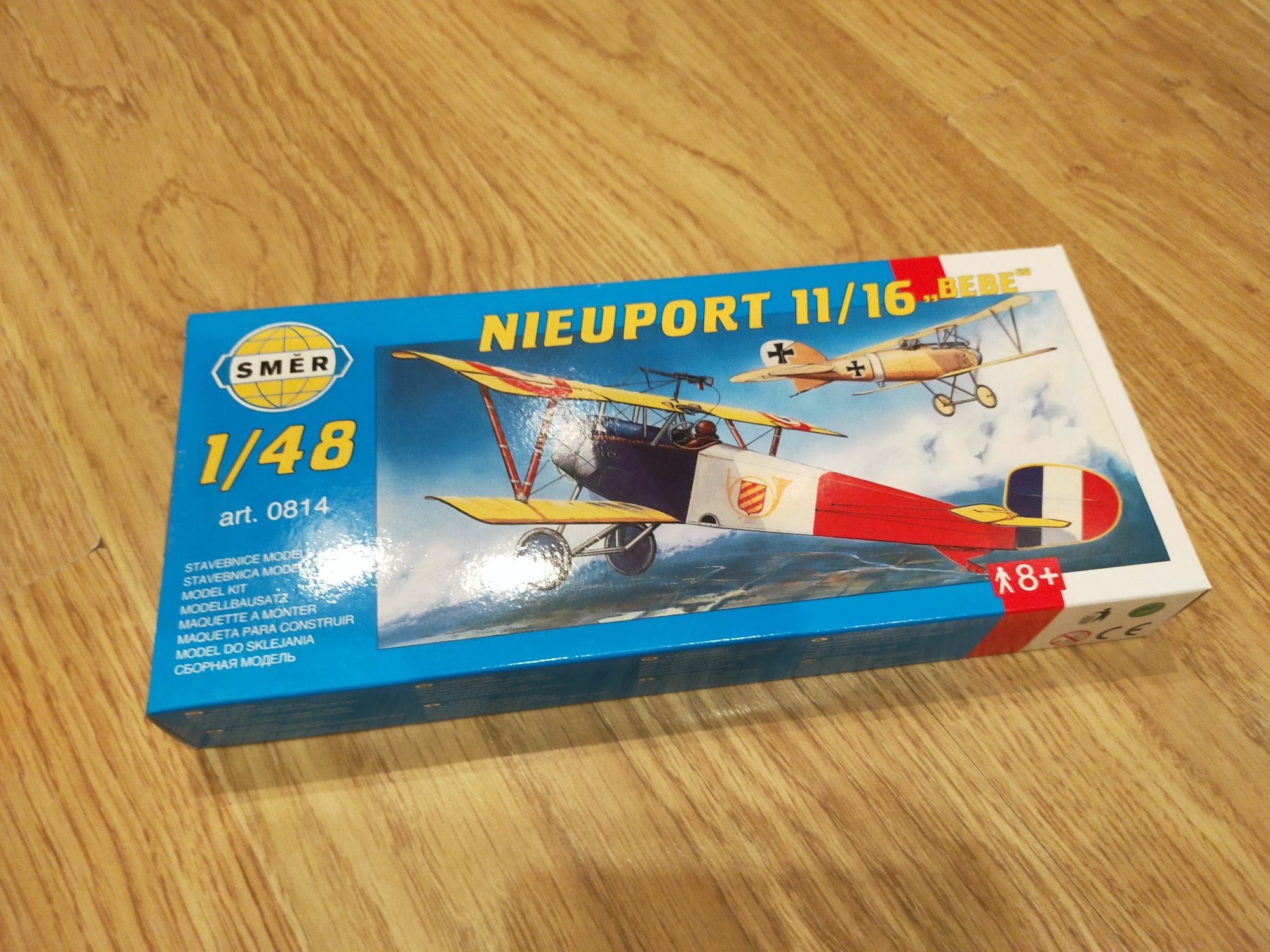 Model plastikowy Nieuport 11/16 „BEBE" 1:48 SMÊR