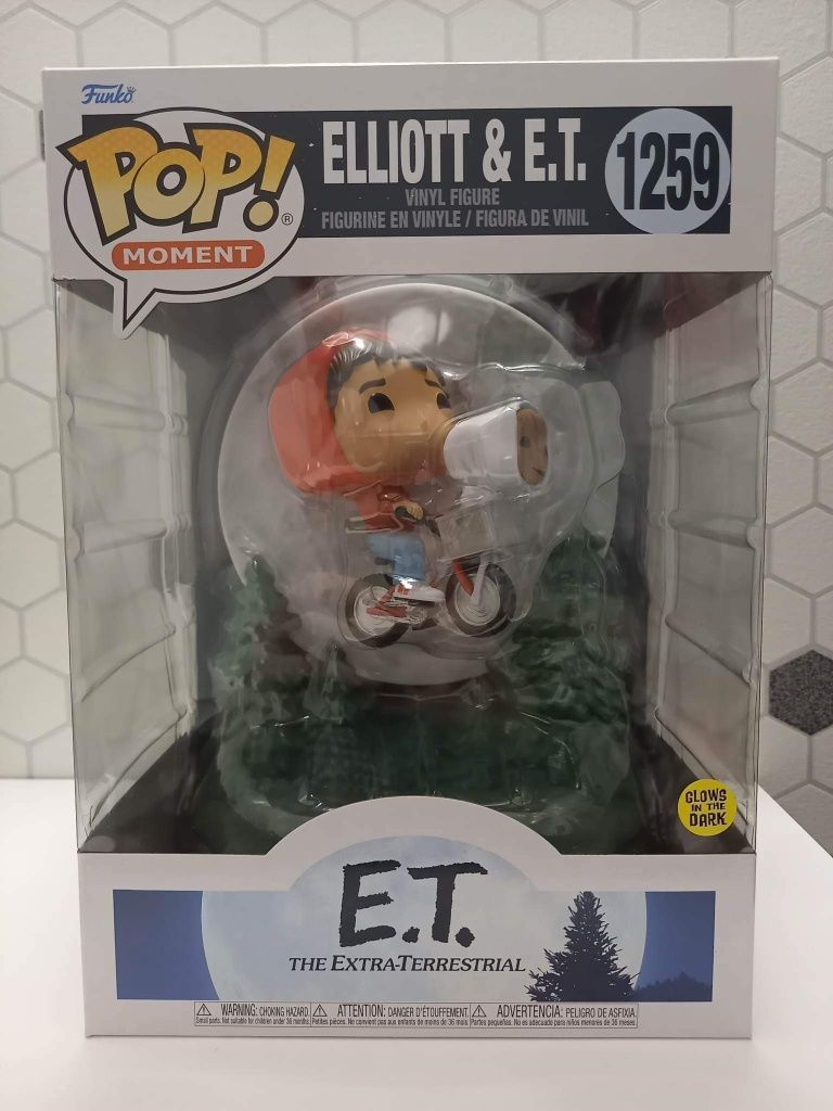 Funko pop Elliott & E.T. #1259 z The Extra-Terrestial