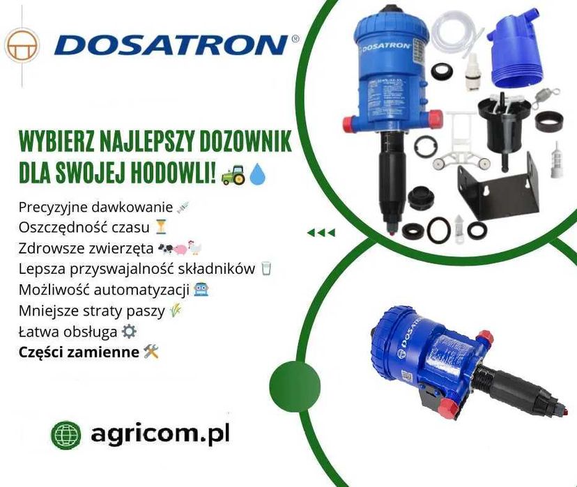 Dozownik leków i witamin pompa dozująca DOSATRON D25RE2 0,2-2%