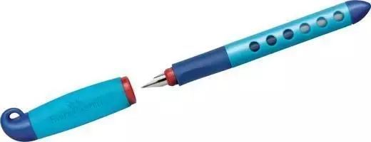 Pióro wieczne Scribolino niebieskie dla lewor.. Faber Castell