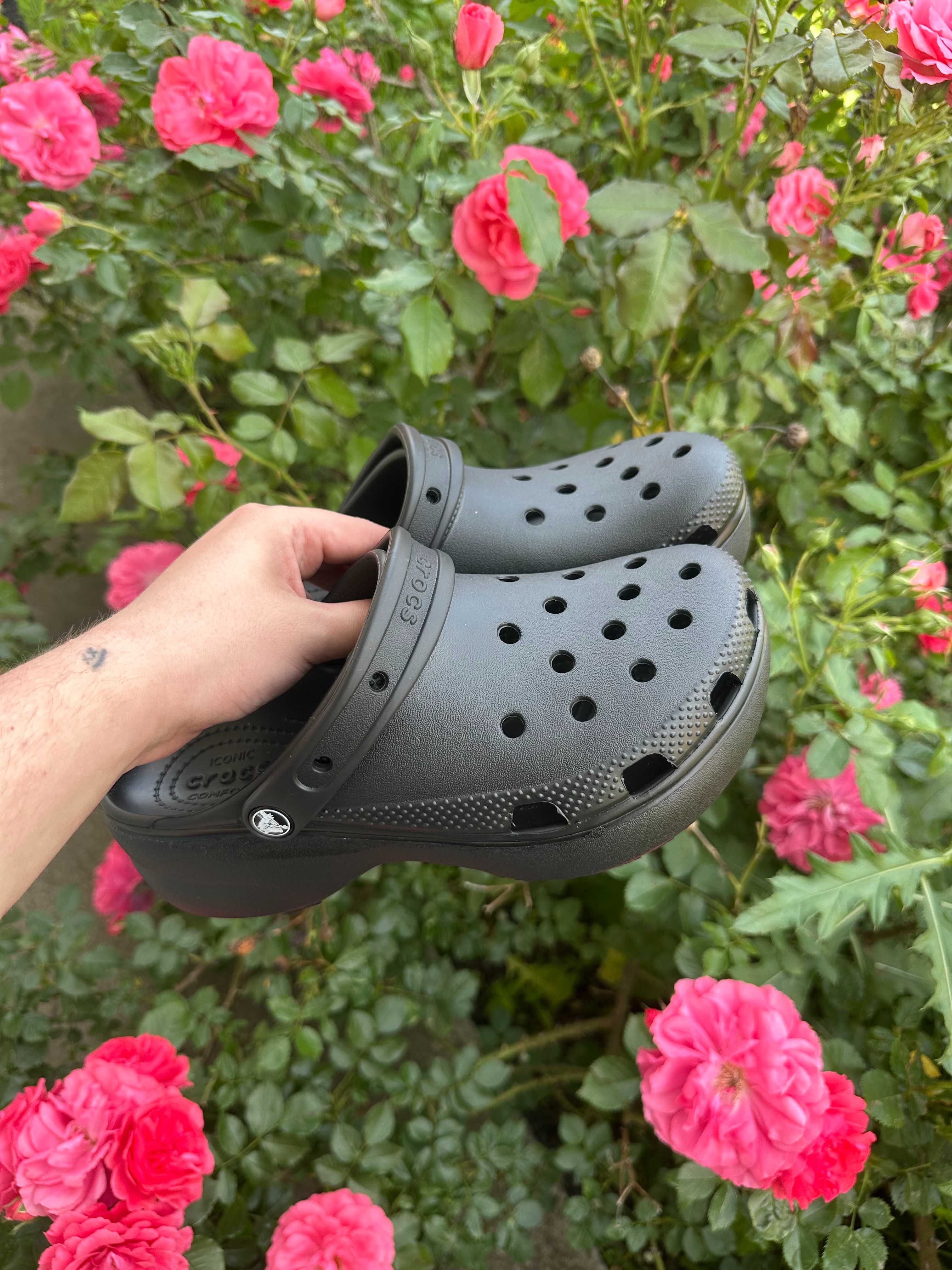 Тапки Crocs Crush шлепанцы кроксы