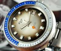 Zegarek meski Elvia Diver Automatic Lata 70te Vintage XL Unikat