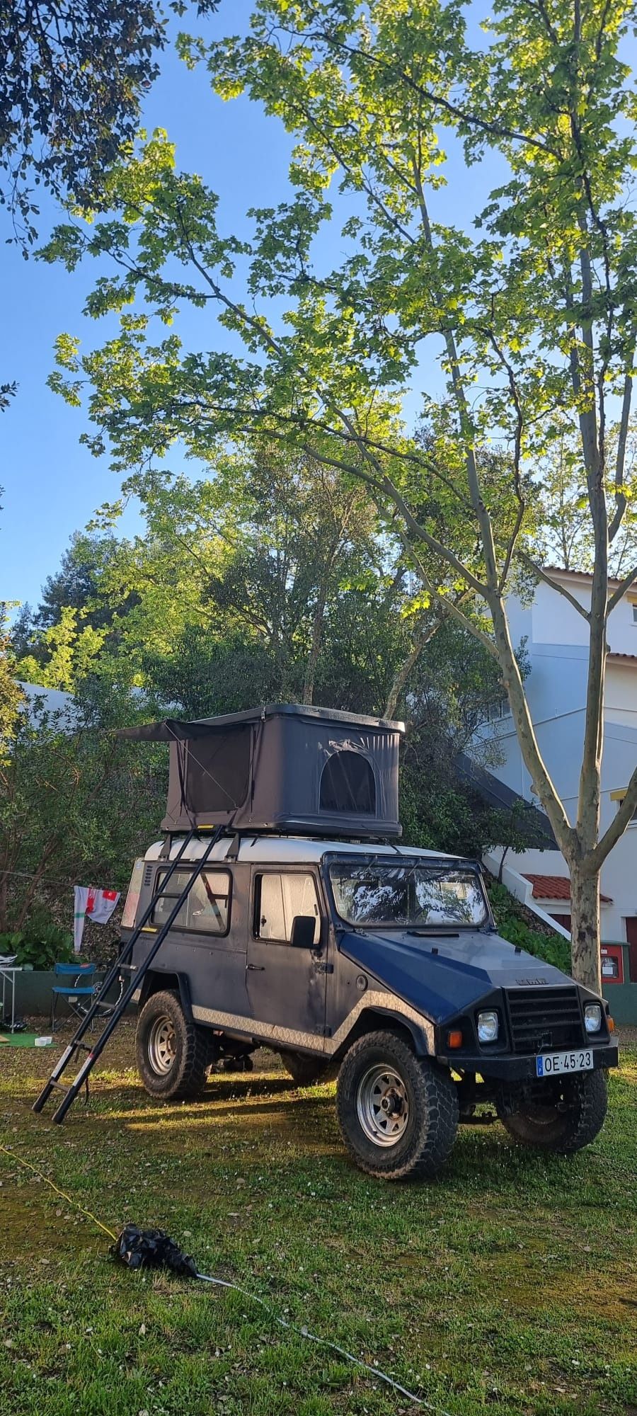 Tenda de tejadilho 1.90 por 1.40