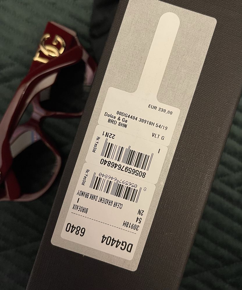 Dolce & Gabbana okulary przeciwsłoneczne kocie