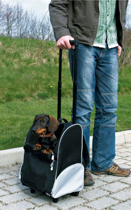 Trixie Trolley + Gratis, Torba Transporter Plecak Cat Dog Kitten Wózek