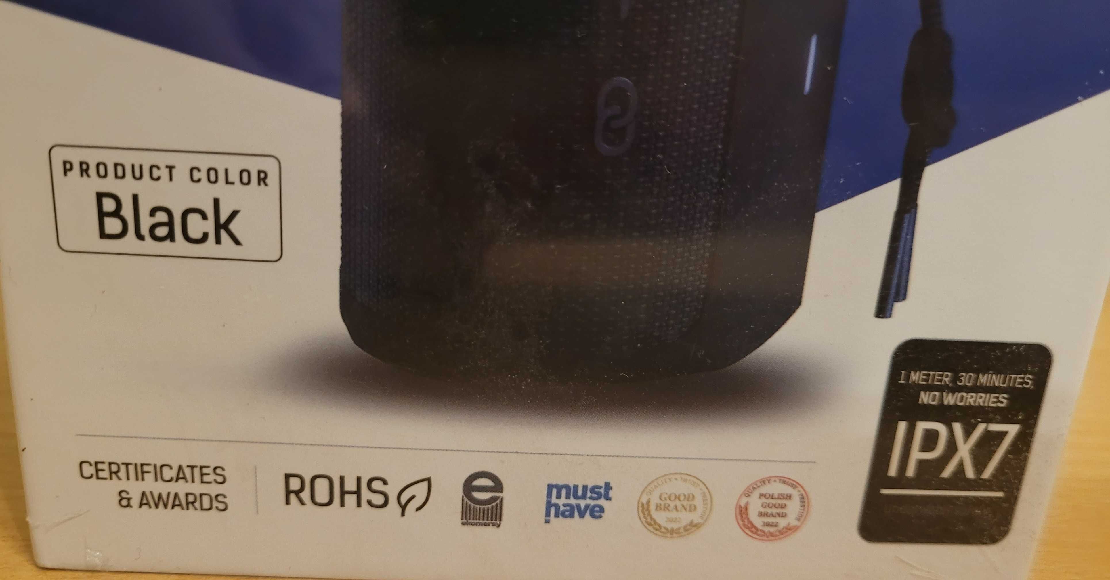 Sprzedam nowy głośnik przenośny bluetooth 3mk 3mk Fuego black