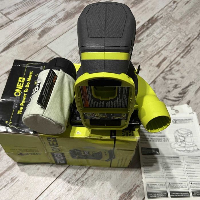 Бездротова шліфмашина RYOBI ONE+ PCL401 18V квадрат 1/4 США