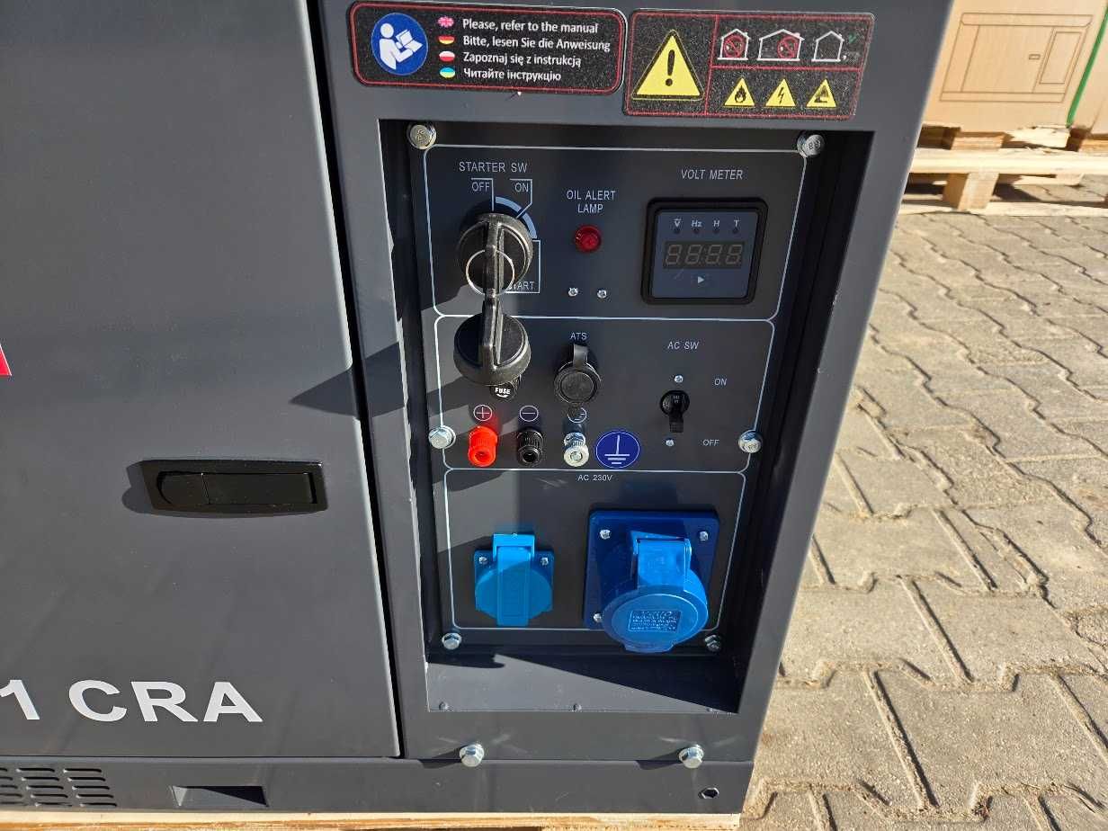 Agregat Prądotwórczy FOGO AD7001CRA Diesel Zabudowany Wyciszony 6,5kW