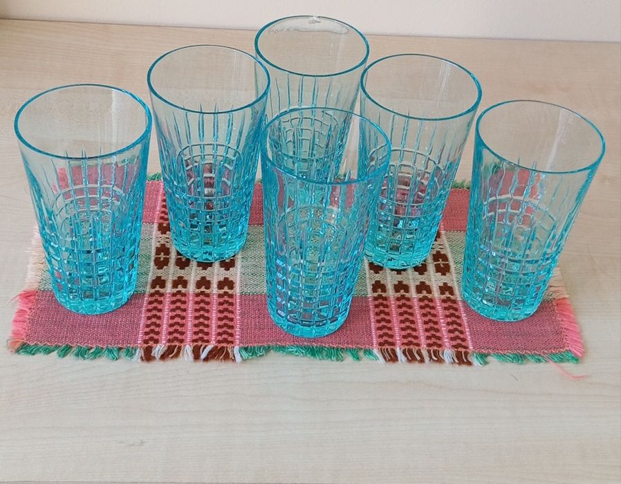 B.Ladne szklanki Kryształ PRL