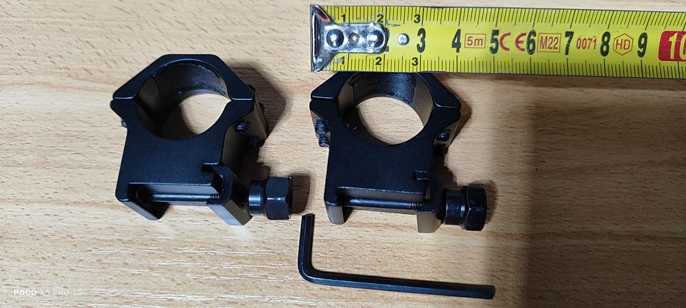 Uchwyt lunety na szynę picatinny 22mm