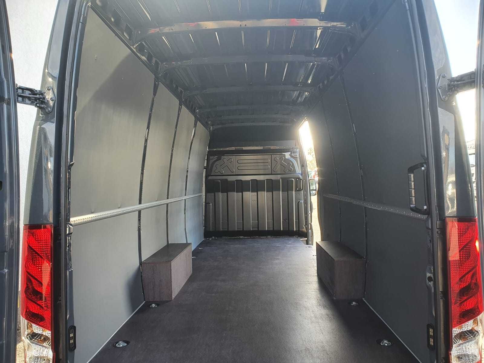 Zabudowa busa, paki Iveco Daily  16m3, 18m3 podłoga, boki, nadkola