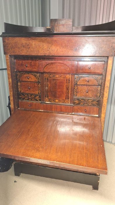 Stylowy antyczny sekretarzyk / Biedermeier