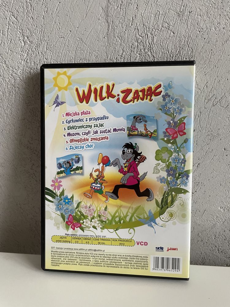 Płyta VCD Wilk i Zając