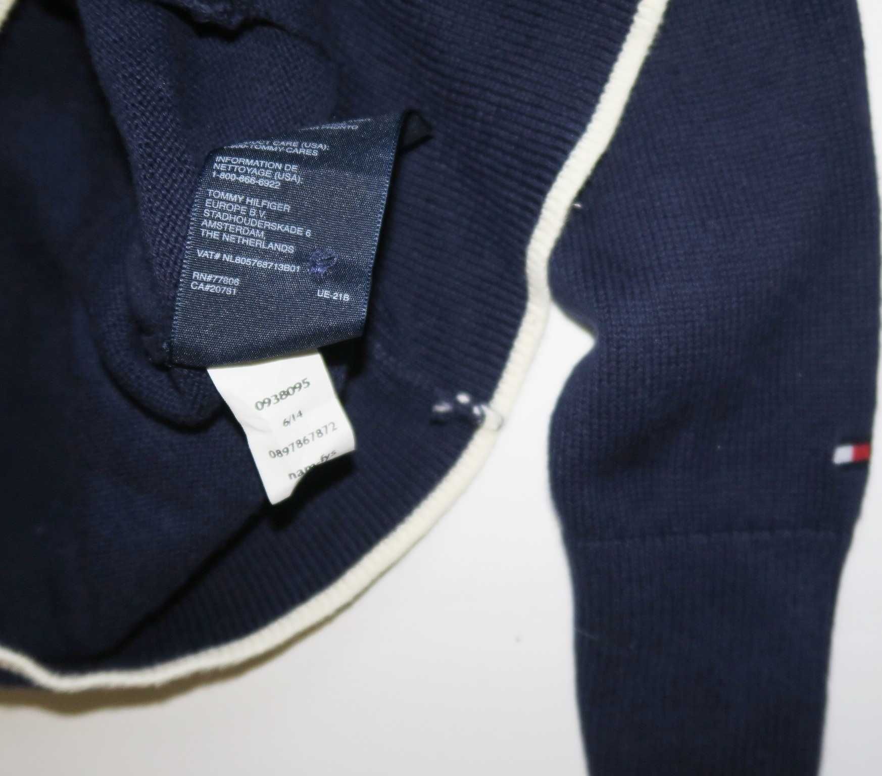 Tommy Hilfiger sweter kardigan na guziki S