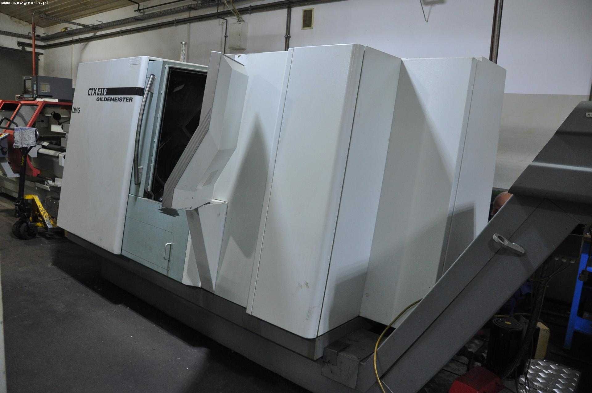 Centrum tokarskie CNC DMG GILDEMEISTER CTX 410