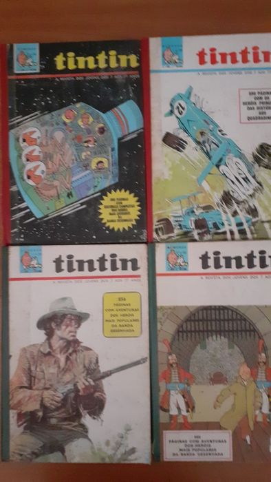 Revistas Tintin varios anos