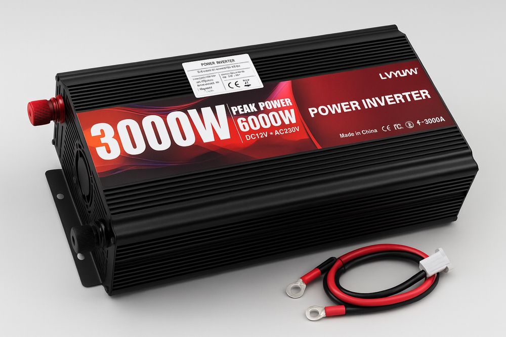 Інвертор LVYUAN 3000W (6000W пікова) 12V → 220V автомобільний