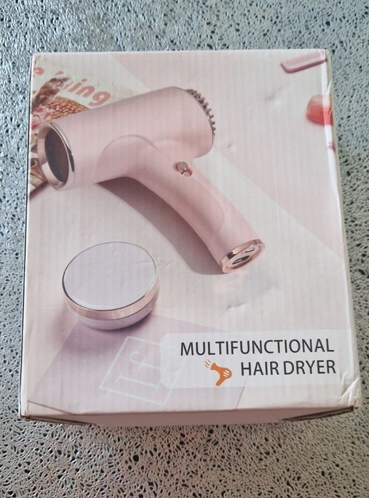 Suszarka do włosów, zielono złota