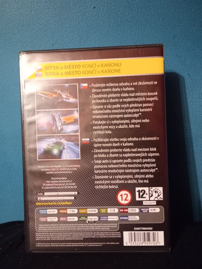 NFS Carbon Czeska wersja PC CZYTAĆ OPIS
