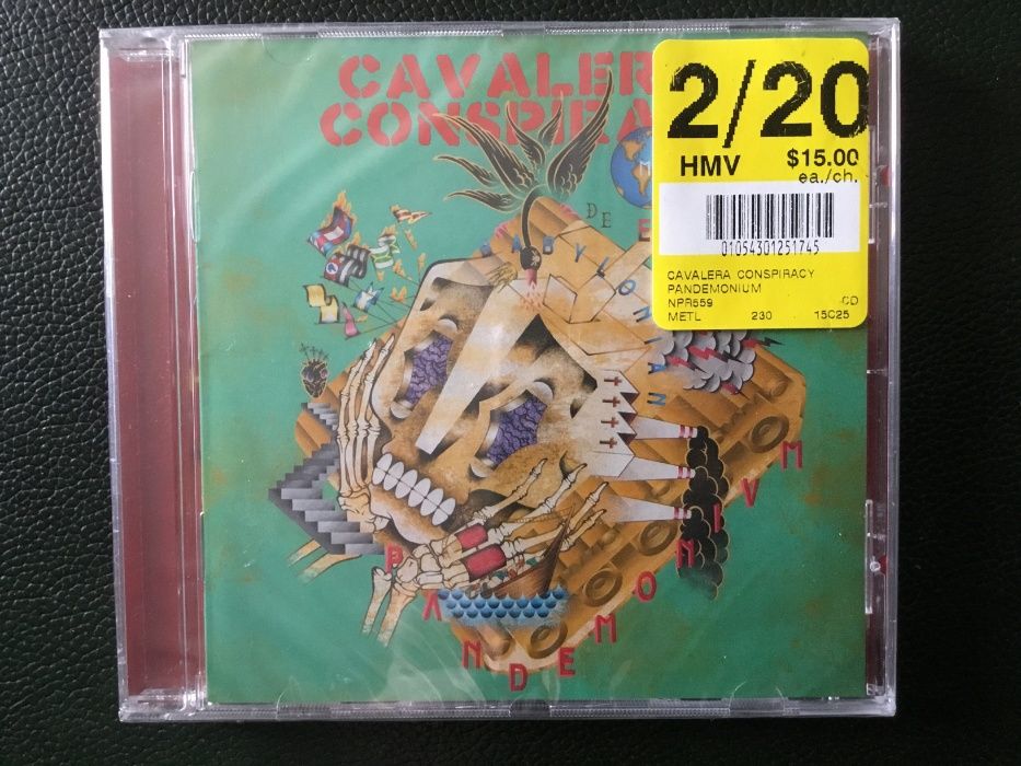 Продам фирменный диск CD CAVALERA CONSPIRACY "PANDEMONIUM" (2014)