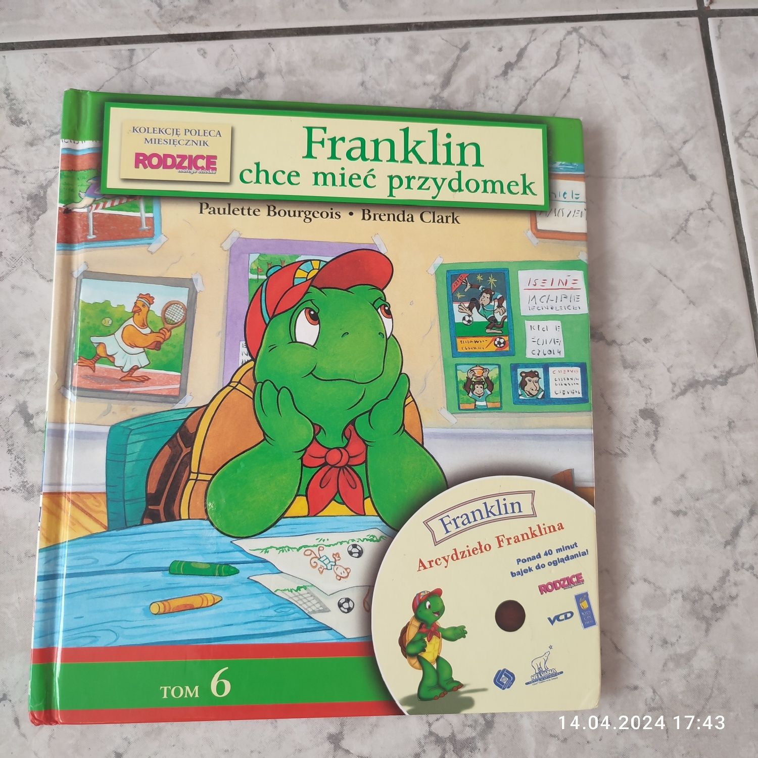 książka Franklin chce mieć przydomek Paulette Bourgeois