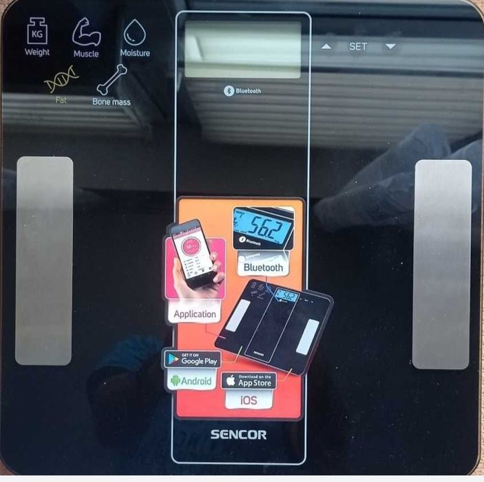 Waga łazienkowa połączenie z aplikacją na smartfona