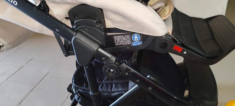 Коляска 2 в 1 дитяча Adamex Emilio EM-259