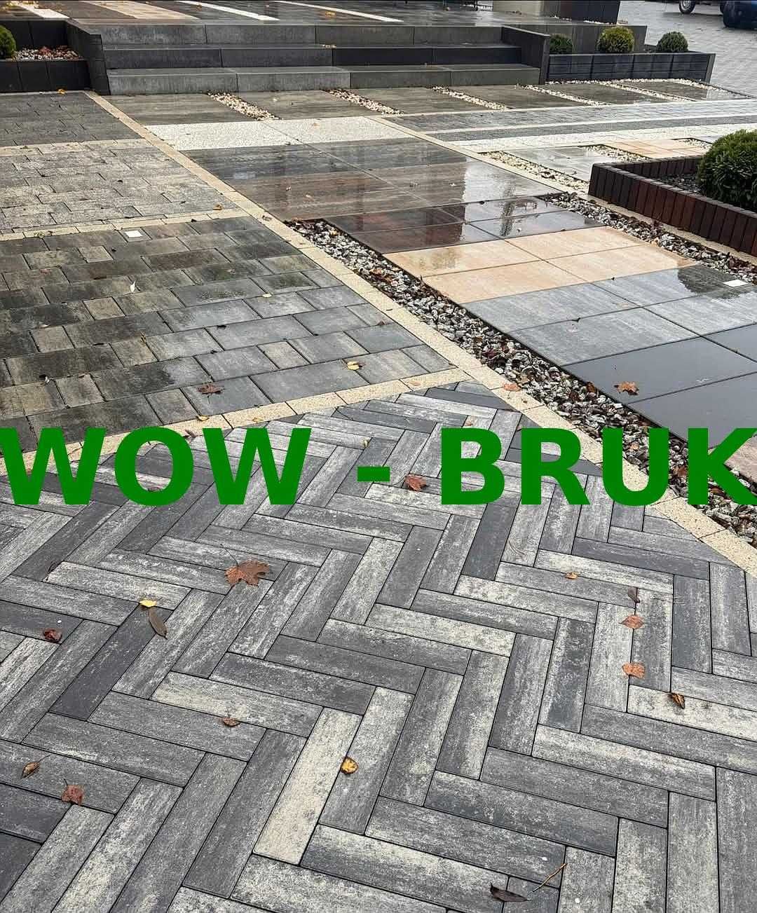 Kostka brukowa POLBRUK KAMAL 4,6,8 cm Melanże !