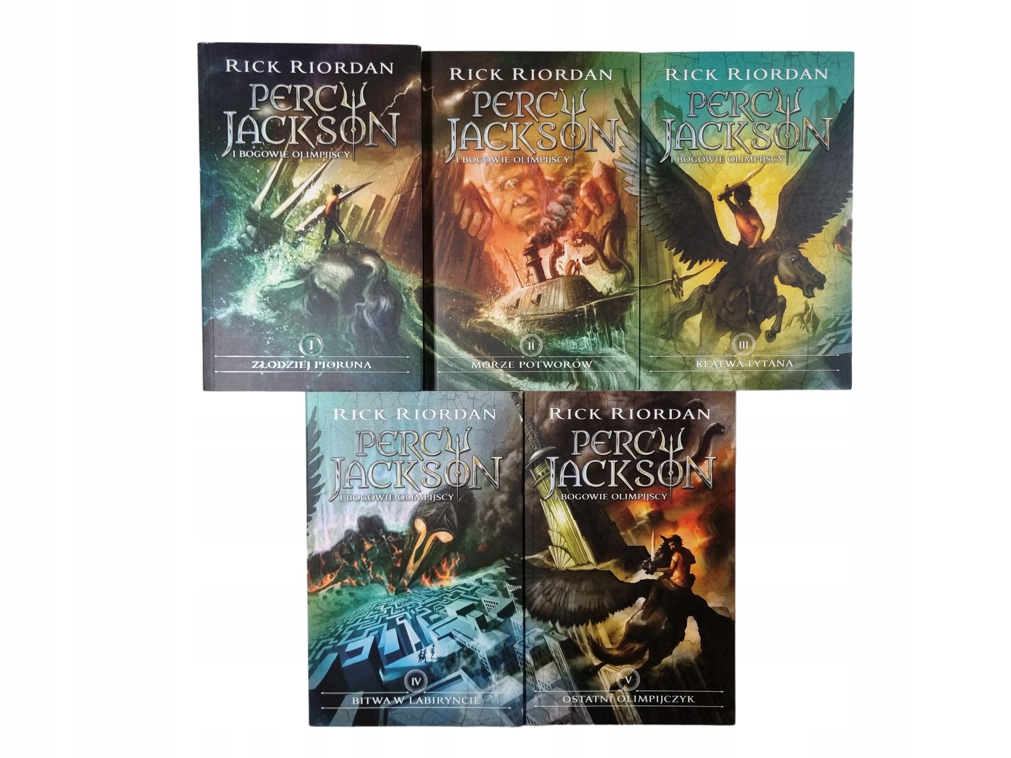 Percy Jackson i Bogowie Olimpijscy 1-5 / Rick Riordan