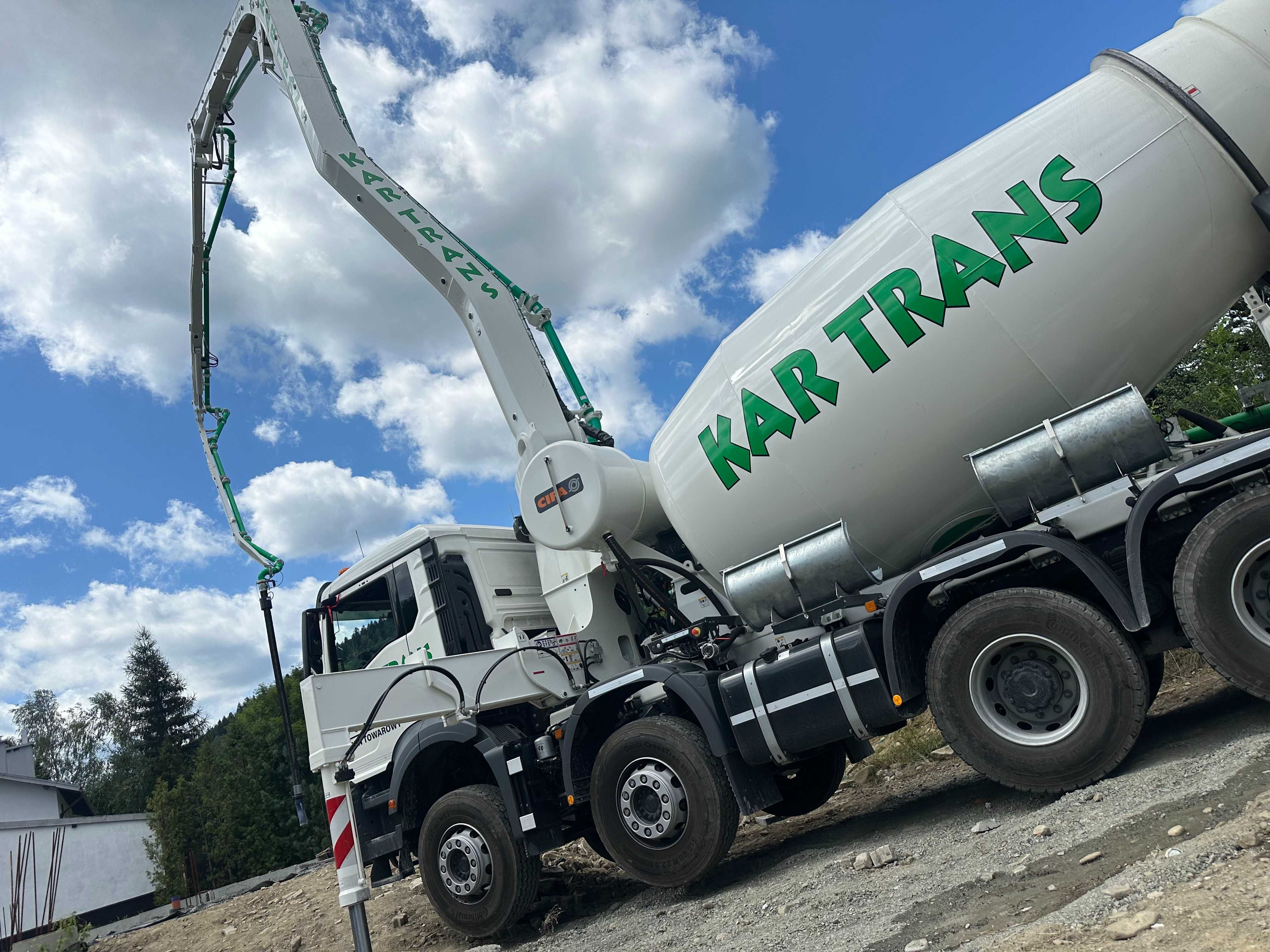 Beton Towarowy / Pompowanie/Transport 4X4